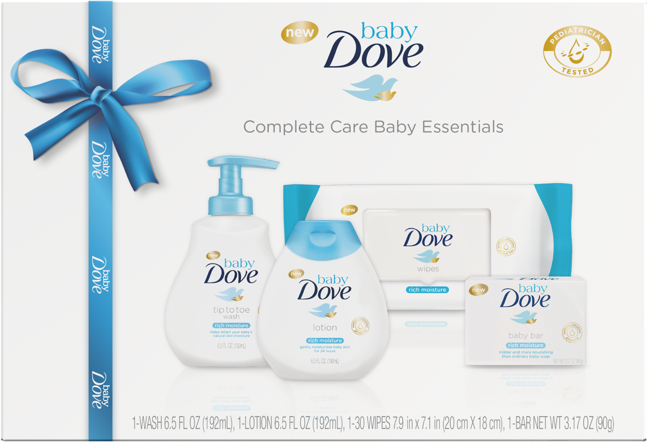 Baby Dove Complete Care Essentials Set PNG image