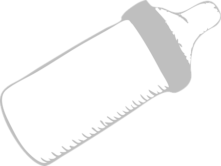 Baby Feeding Bottle Graphic PNG image