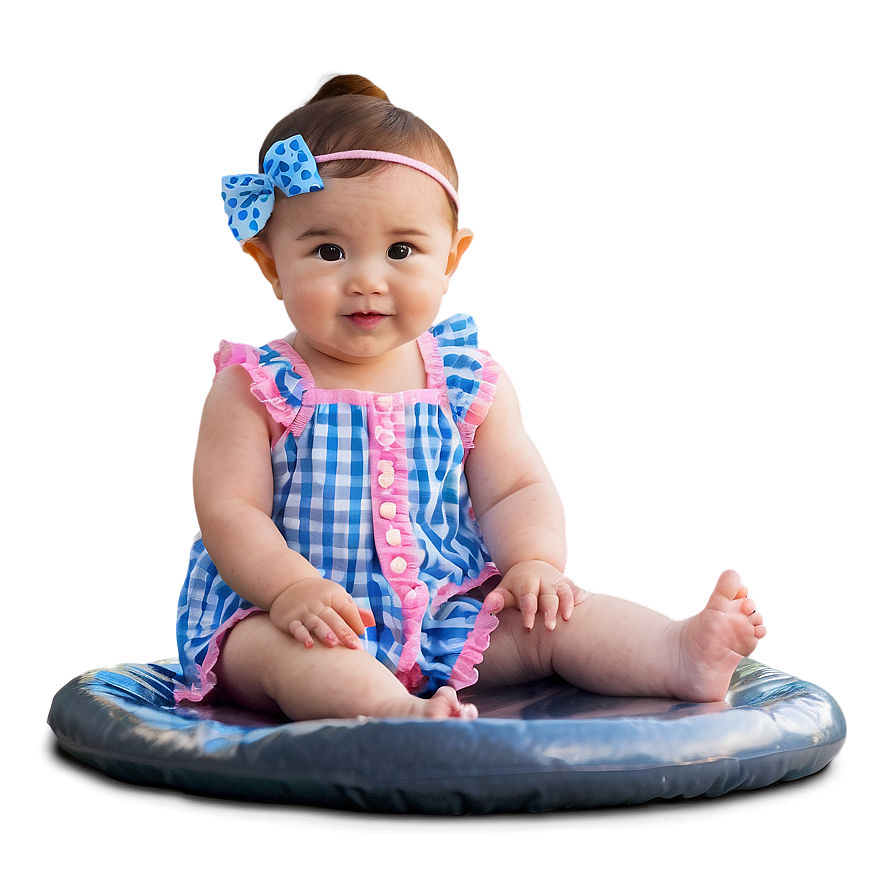 Baby Girl At The Beach Png Vox81 PNG image