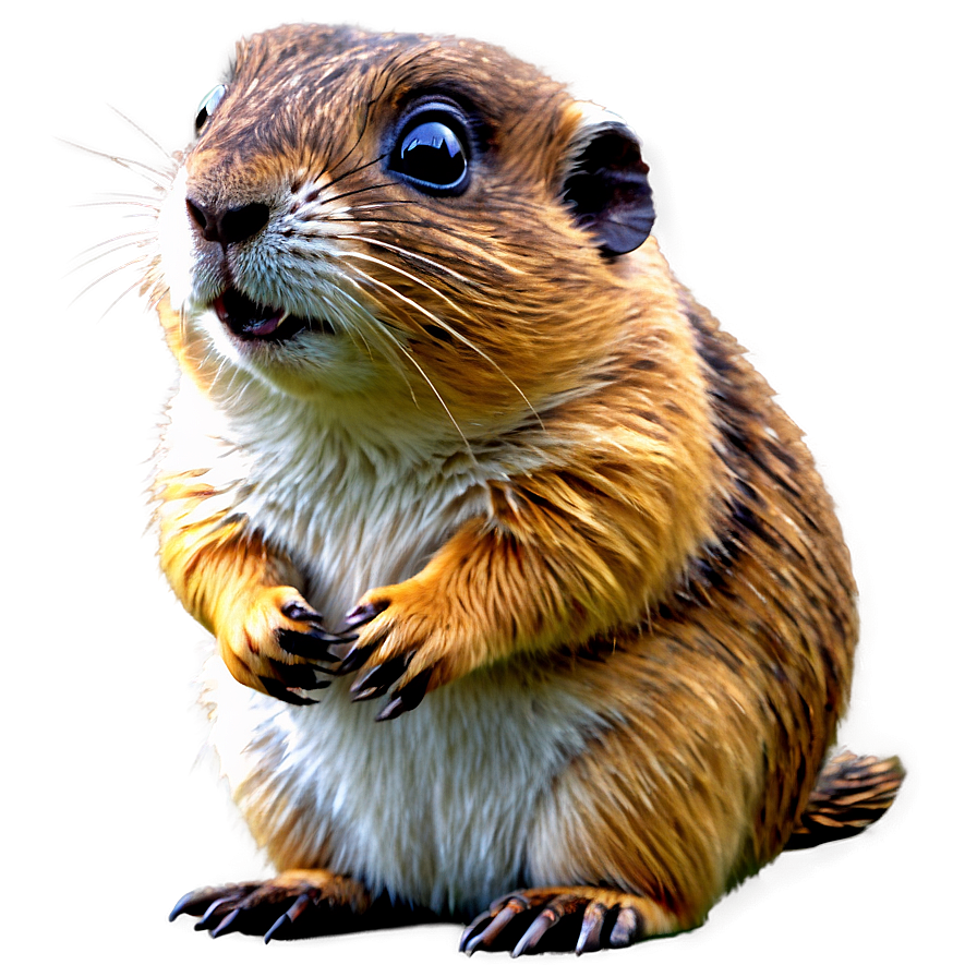 Baby Gopher Cute Png 06292024 PNG image