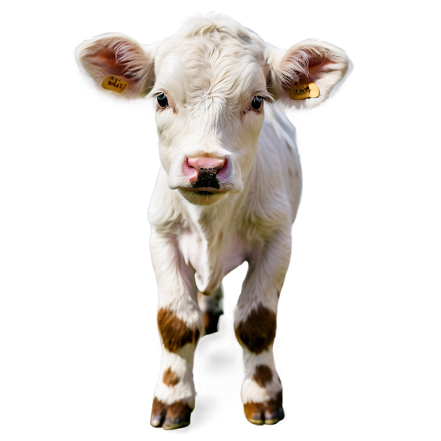 Baby Heifer Calf Png 06282024 PNG image