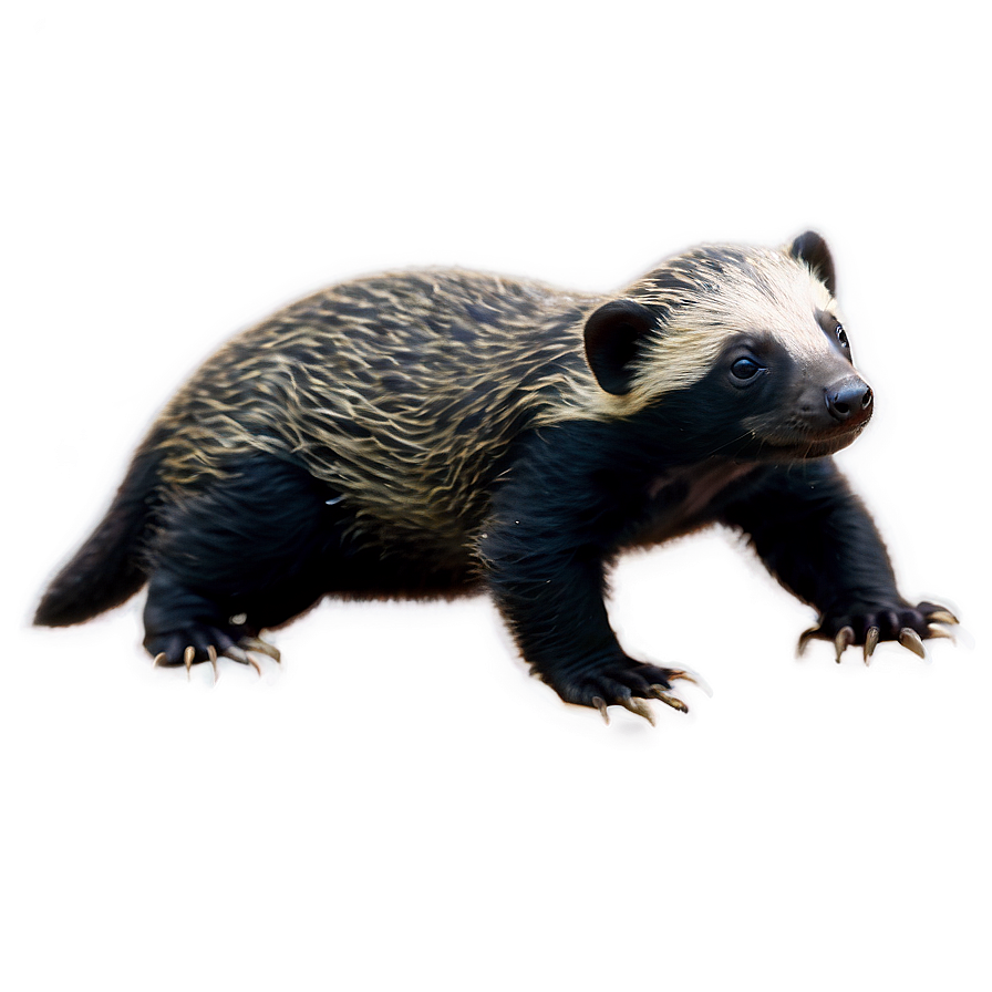 Baby Honey Badger Cuteness Png Jbo14 PNG image