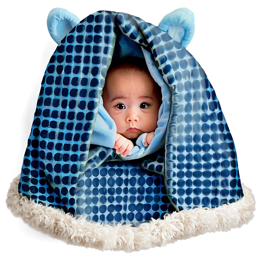 Baby In Blanket Png 05032024 PNG image