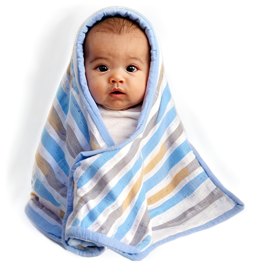 Baby In Blanket Png Pja37 PNG image