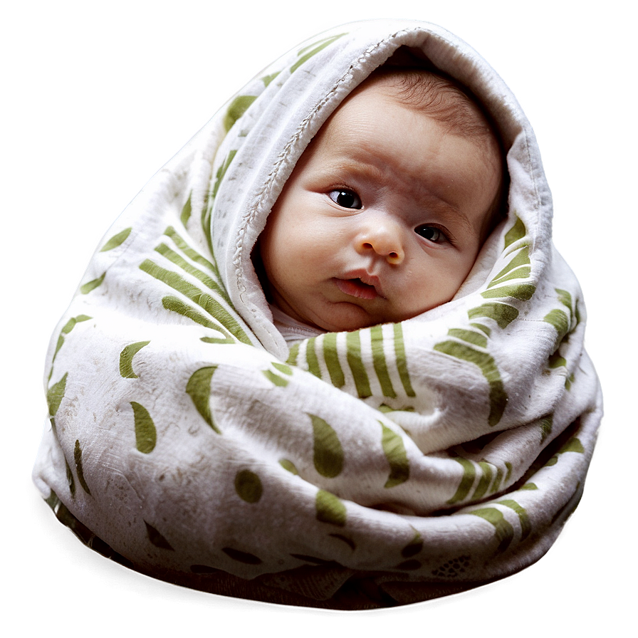 Baby In Blanket Png Wac82 PNG image