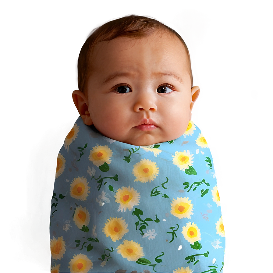 Baby In Swaddle Png 84 PNG image