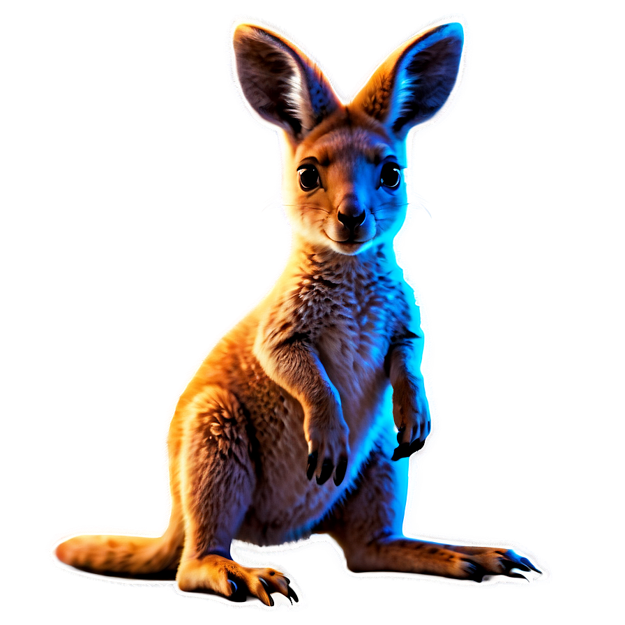 Baby Kangaroo Png Rln PNG image