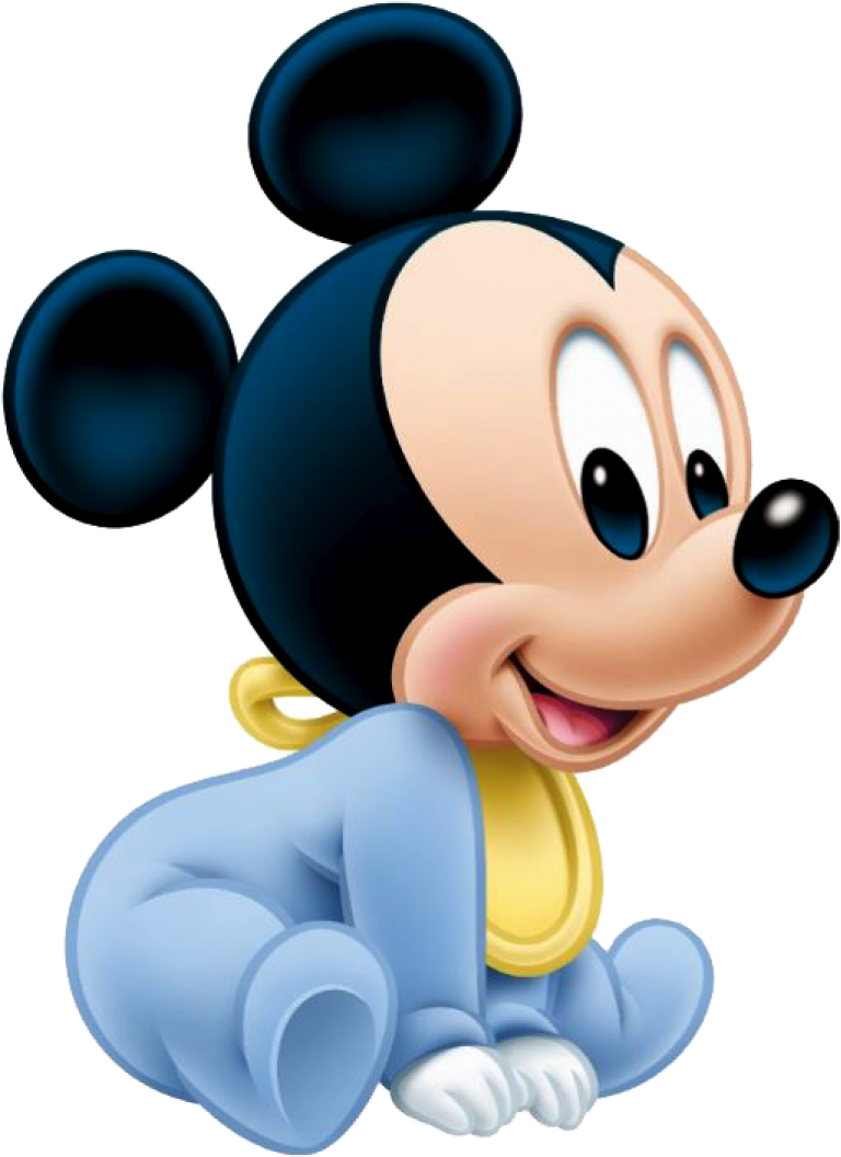 Baby_ Mickey_ Mouse_ Smiling.png PNG image