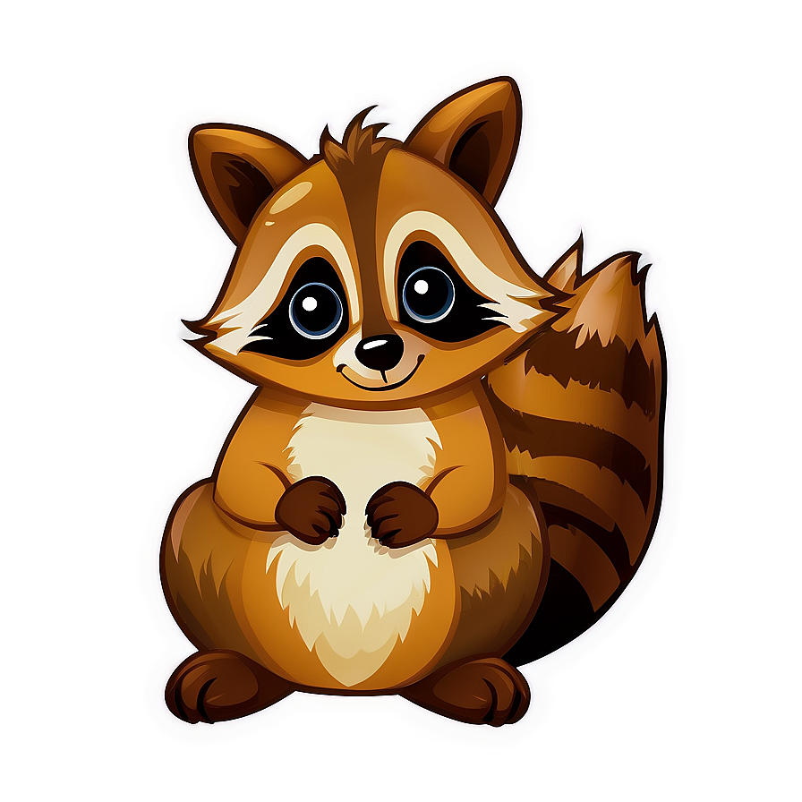 Baby Raccoon Clipart Png Hob45 PNG image