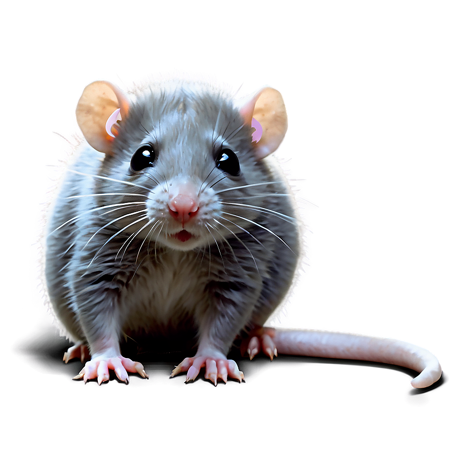 Baby Rat Cute Png 05042024 PNG image