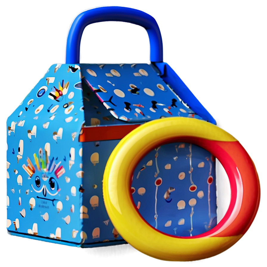 Baby Rattle In Box Png Bwq PNG image