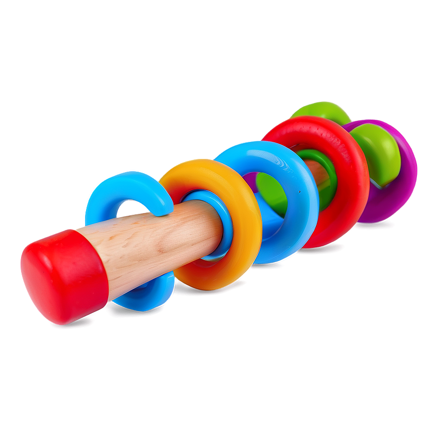 Baby Rattle With Movable Parts Png Spr80 PNG image