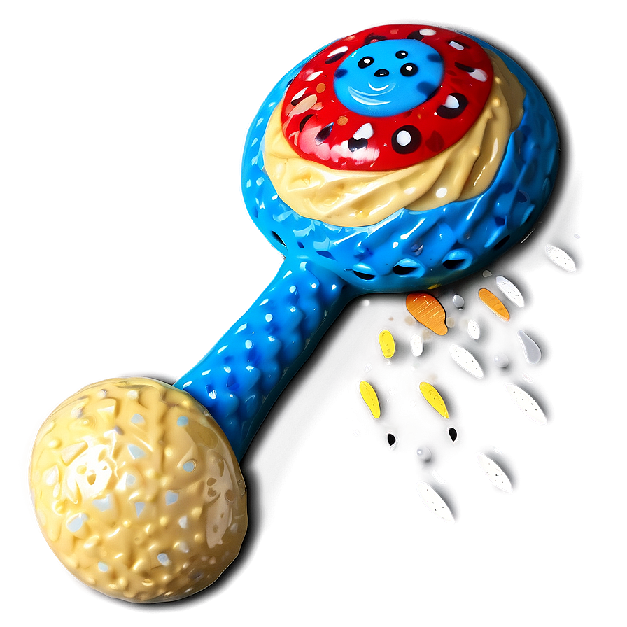 Baby Rattle With Textures Png 37 PNG image