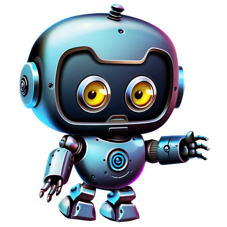 Baby Robot Cute Png 06272024 PNG image