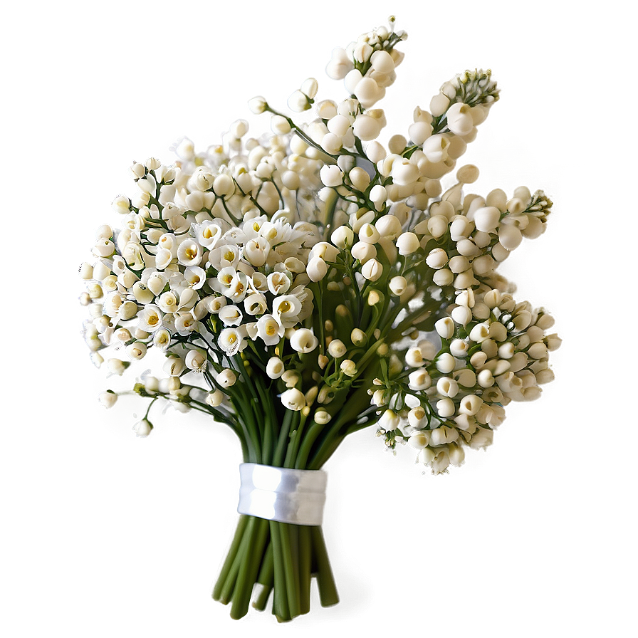 Baby's Breath Bridal Bouquet Png Nwx73 PNG image