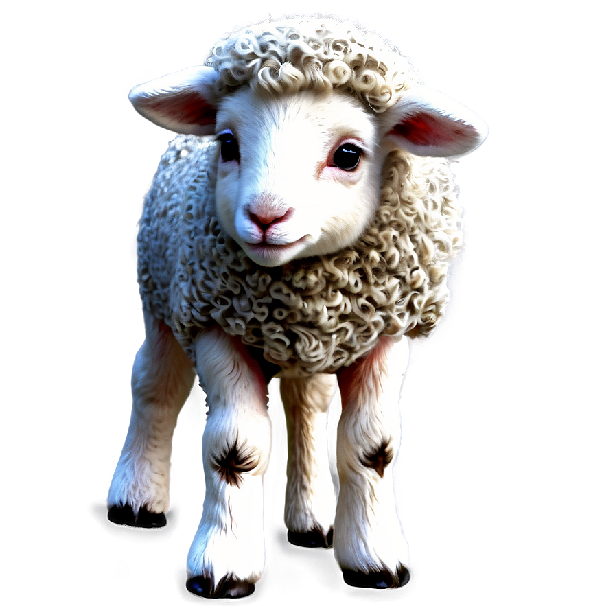 Baby Sheep Png 05232024 PNG image