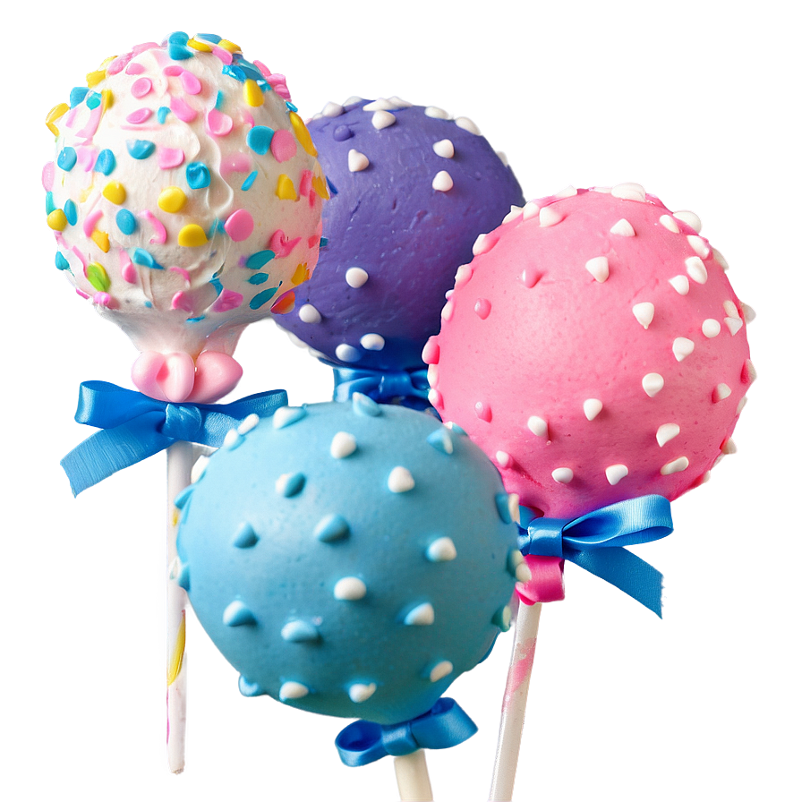 Baby Shower Cake Pops Png 06272024 PNG image