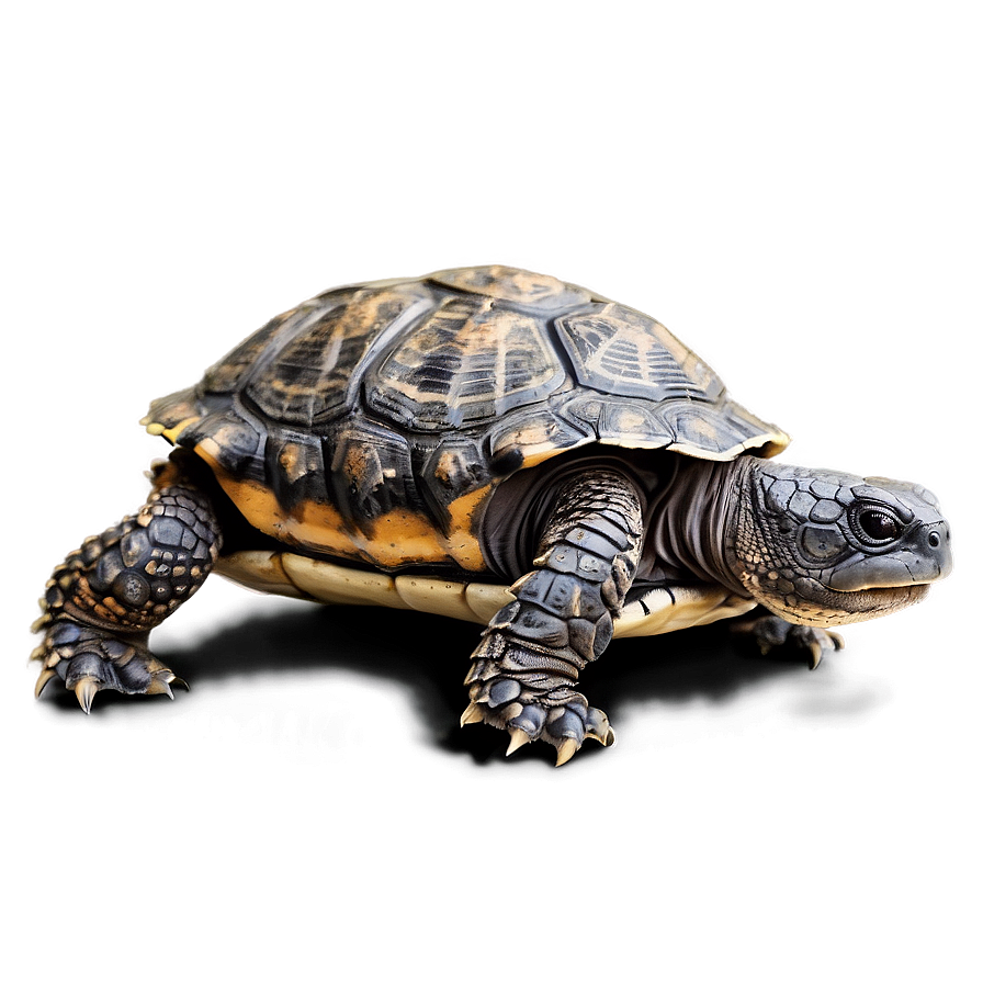 Baby Snapping Turtle Cute Png 06252024 PNG image