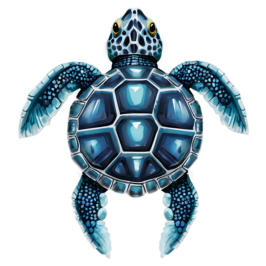 Baby Turtle Top View Png 11 PNG image