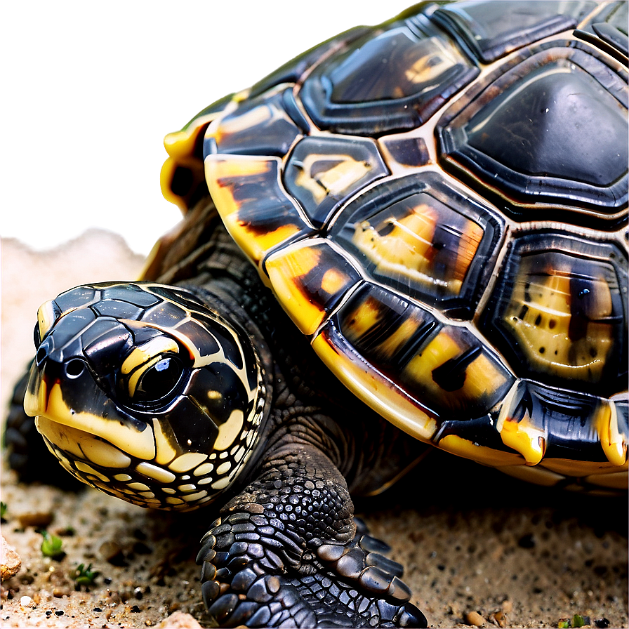 Baby Turtle With Mother Png Pbg36 PNG image