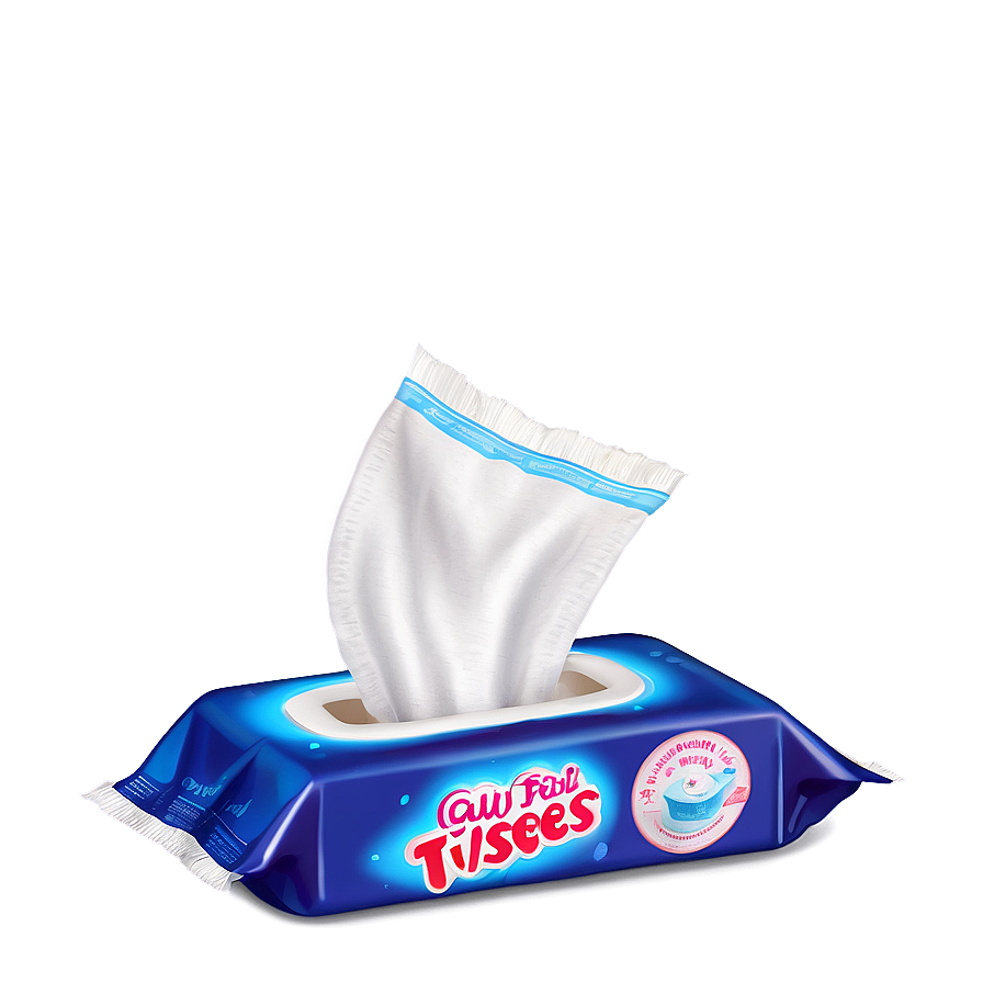 Baby Wet Tissues Png Dcp PNG image