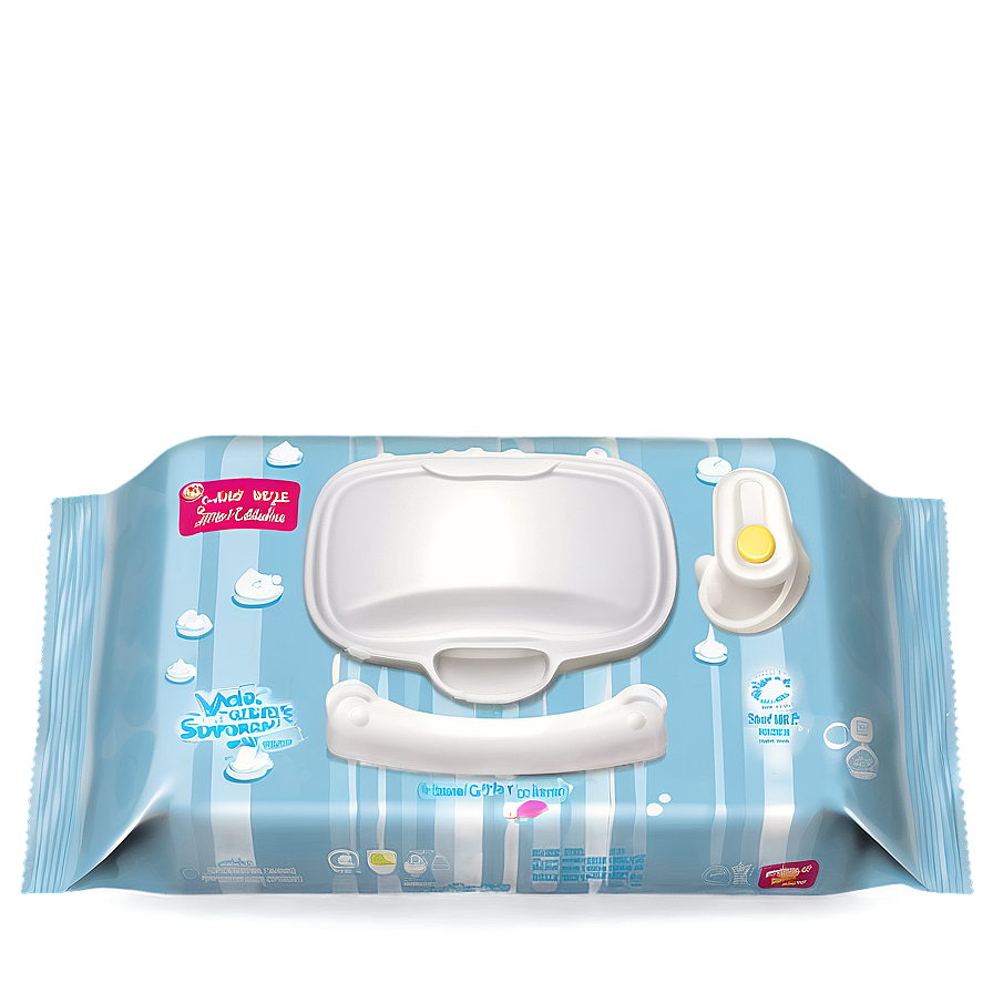 Baby Wet Tissues Png Pla57 PNG image