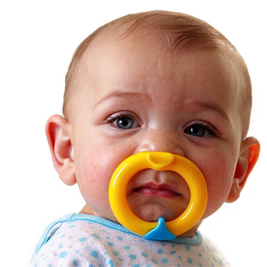 Baby With Pacifier Png 19 PNG image