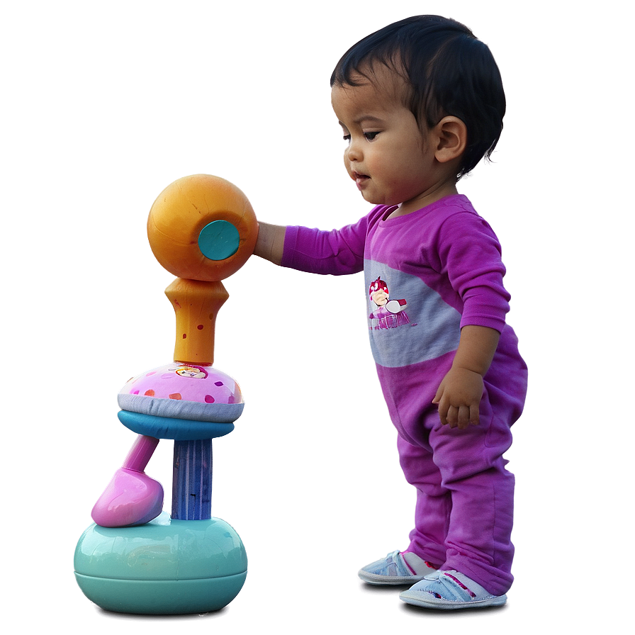 Baby With Toy Png Rmv59 PNG image