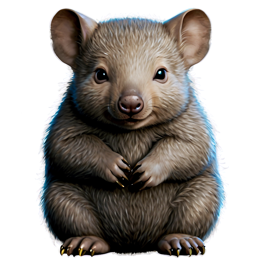 Baby Wombat Png 78 PNG image