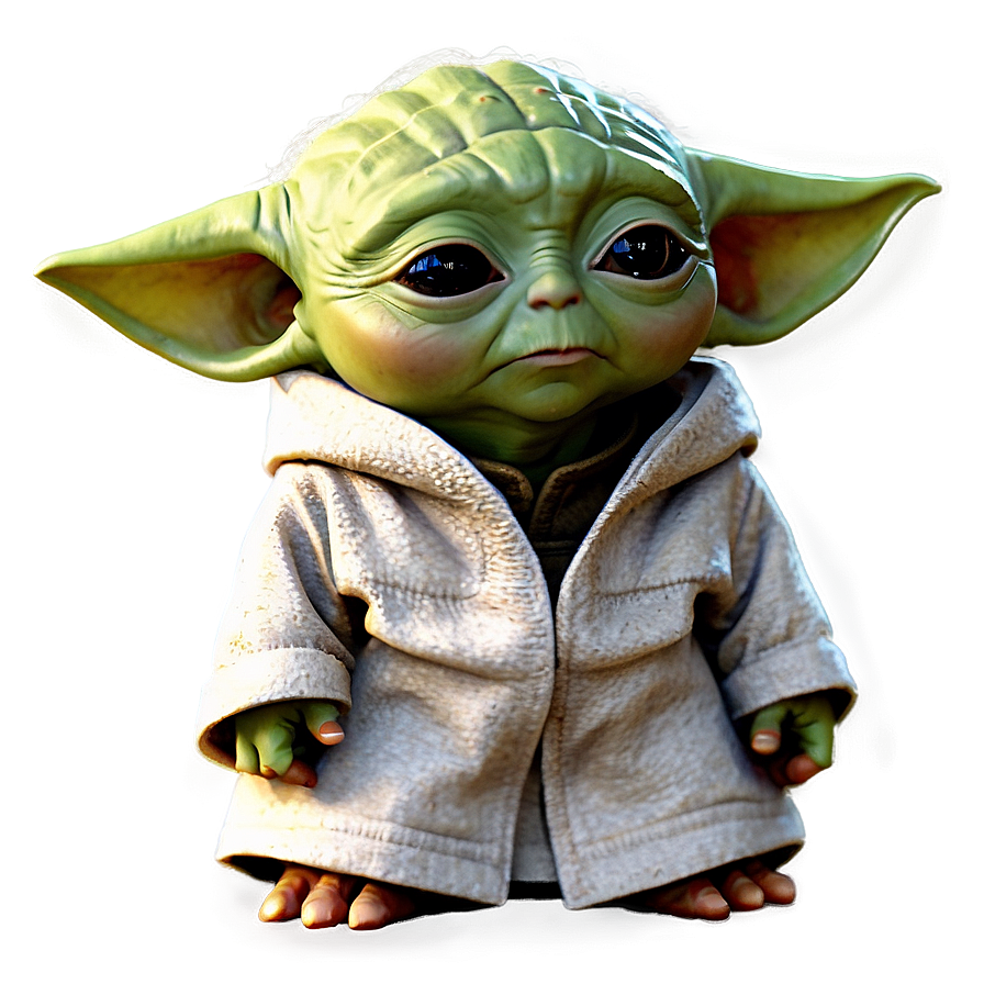 Baby Yoda Eyes Closed Png Yli40 PNG image