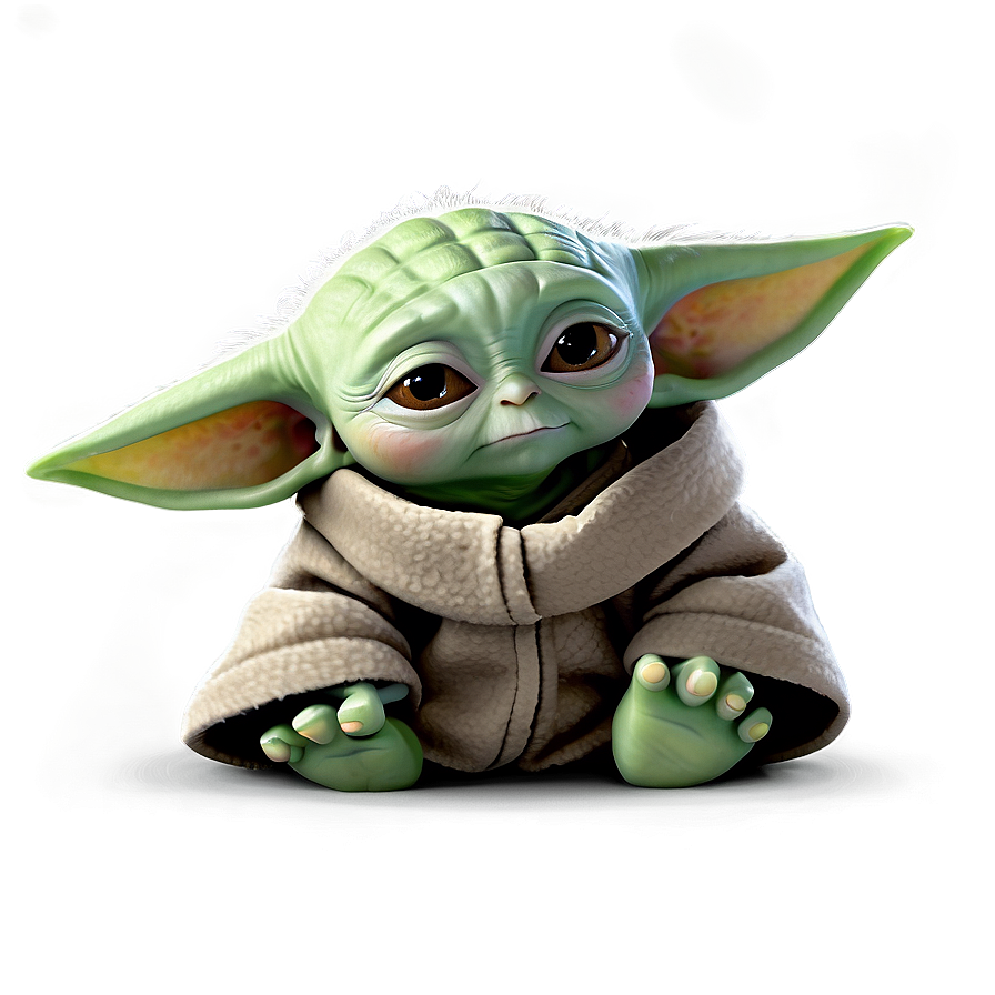 Baby Yoda Night Scene Png Vvc3 PNG image