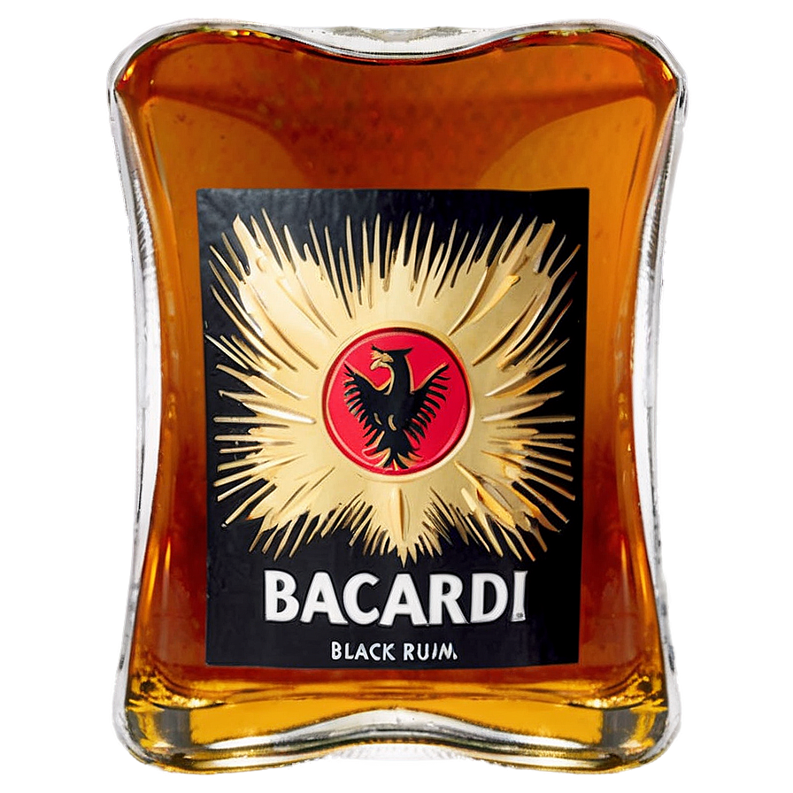 Bacardi Black Rum Png 99 PNG image