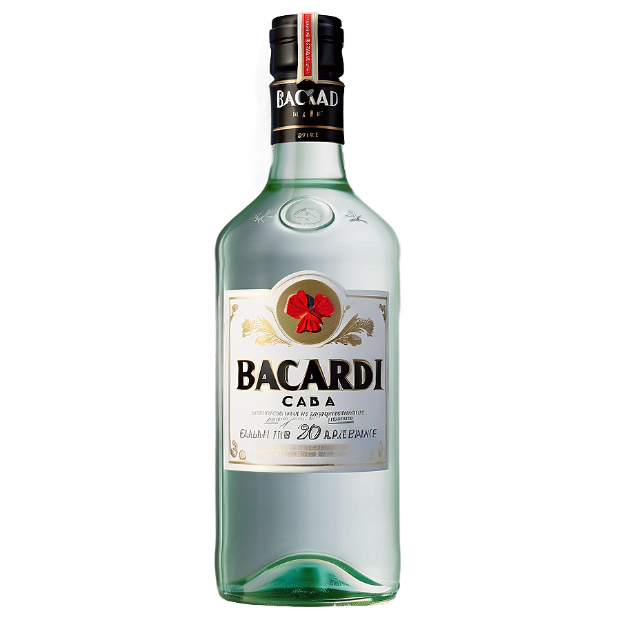 Bacardi Carta Blanca Png 06282024 PNG image