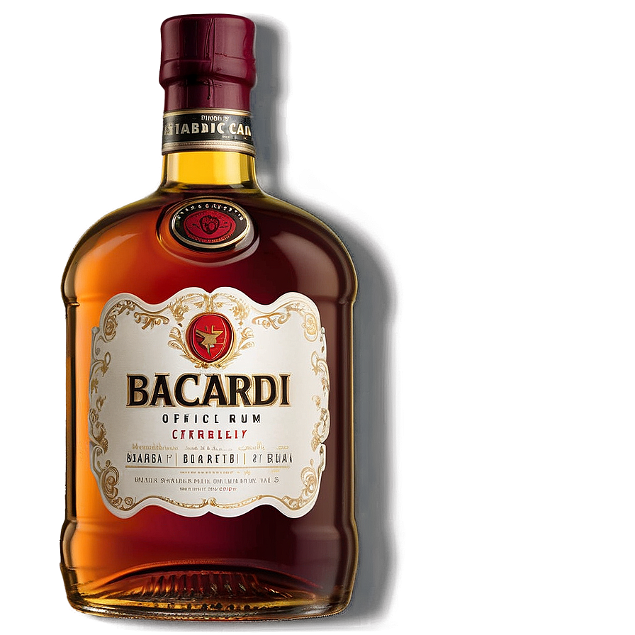 Bacardi Oakheart Spiced Rum Png 06282024 PNG image