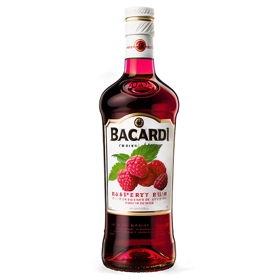 Bacardi Razz Raspberry Rum Png 06282024 PNG image