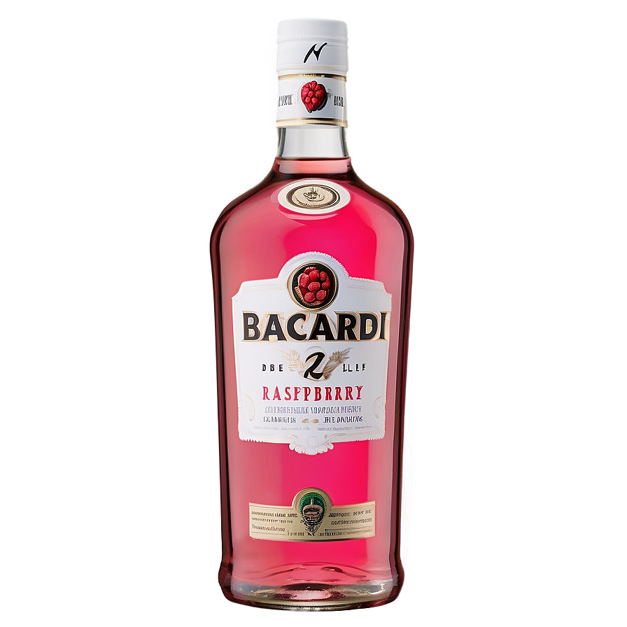 Bacardi Razz Raspberry Rum Png Qql PNG image