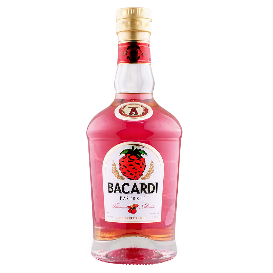 Bacardi Razz Raspberry Rum Png Vvl6 PNG image