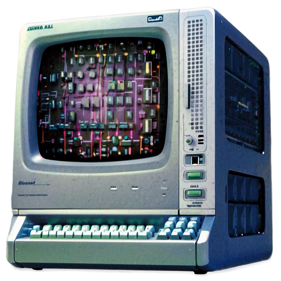 Back-in-the-day Computer Png Aej PNG image