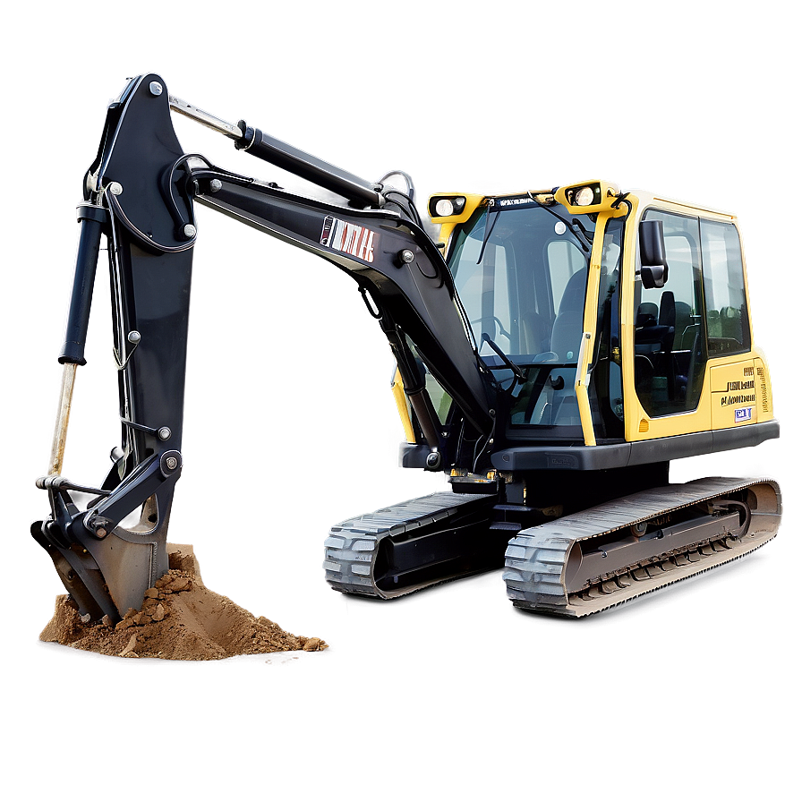 Backhoe Digging Machine Png Gdv42 PNG image