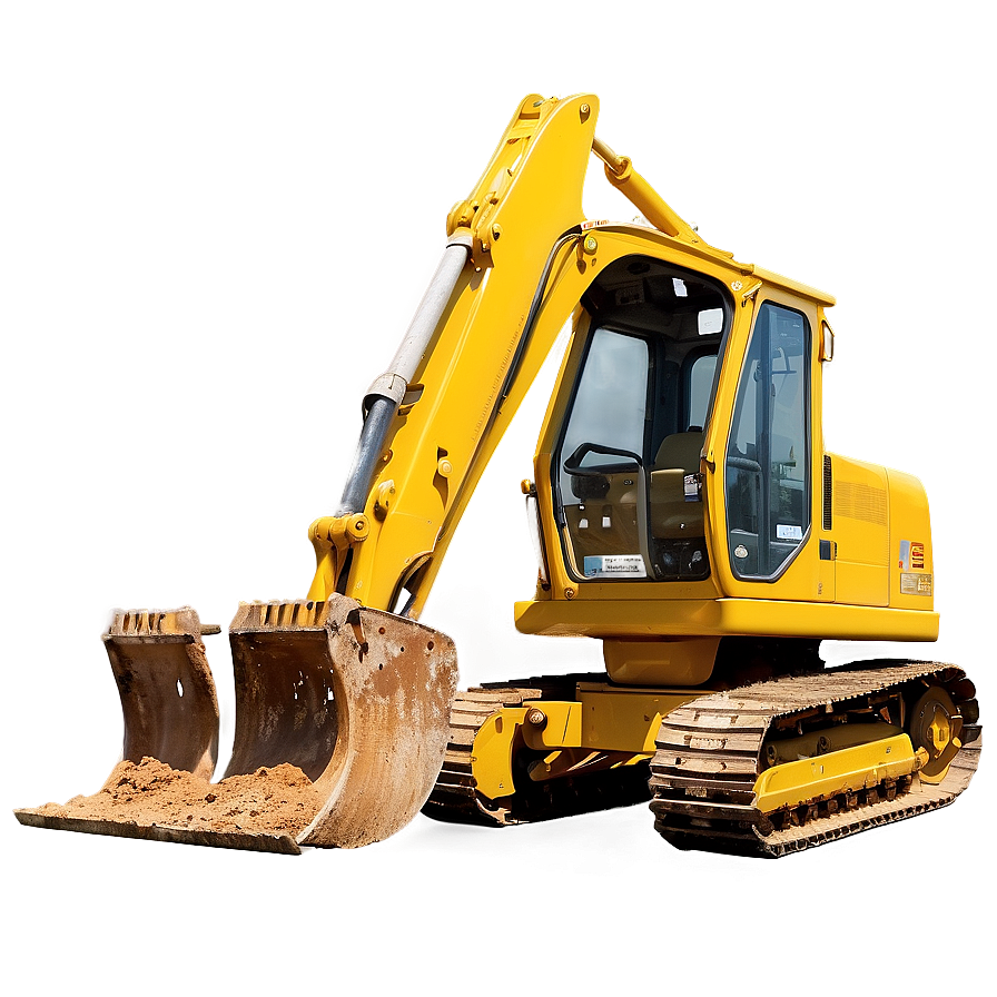 Backhoe Excavator Png 06272024 PNG image