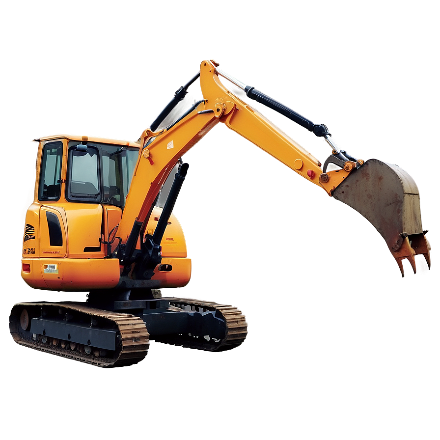 Backhoe Excavator Png 06272024 PNG image