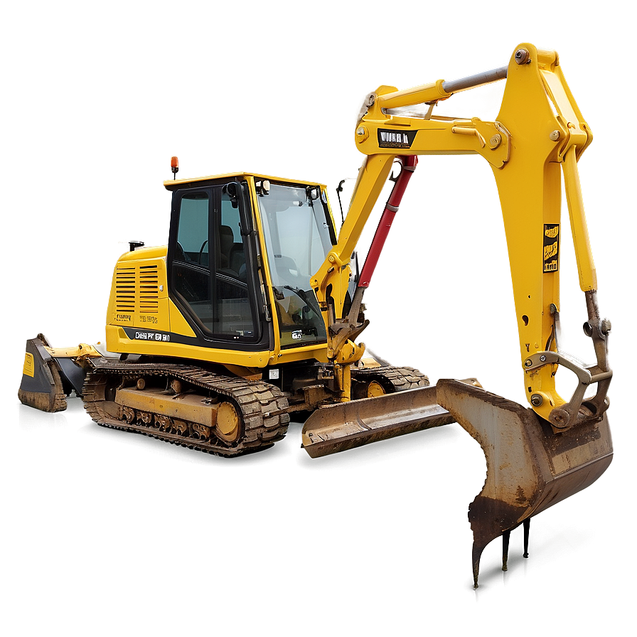 Backhoe For Trench Digging Png Ilx78 PNG image