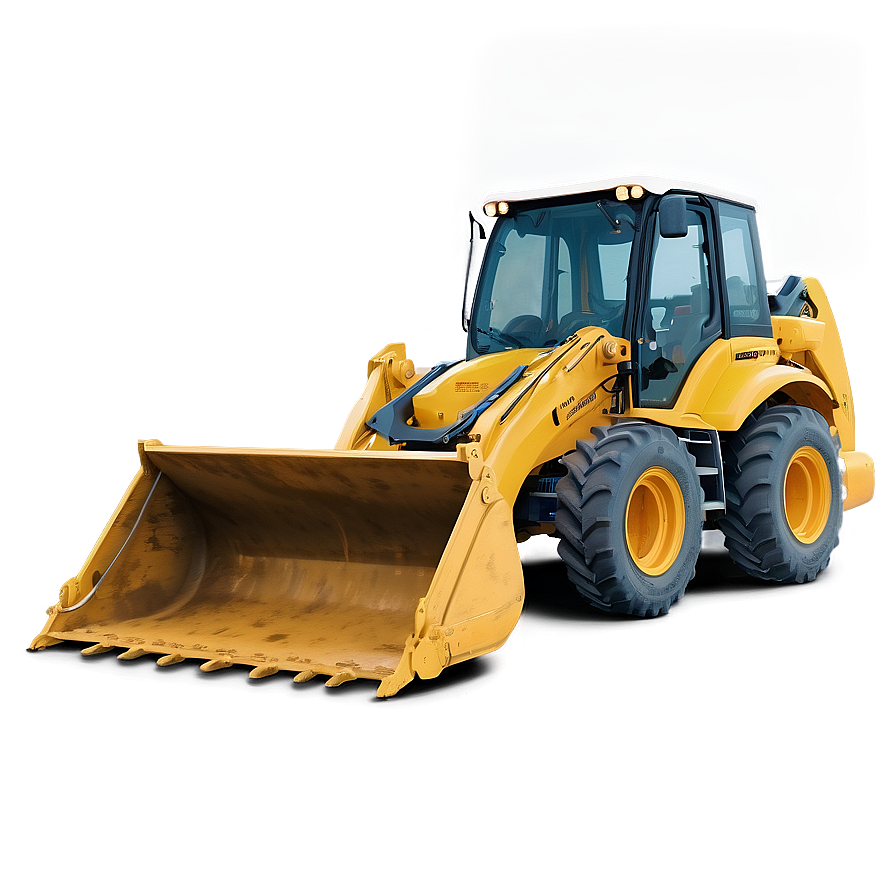 Backhoe Loader Digging Png 06272024 PNG image