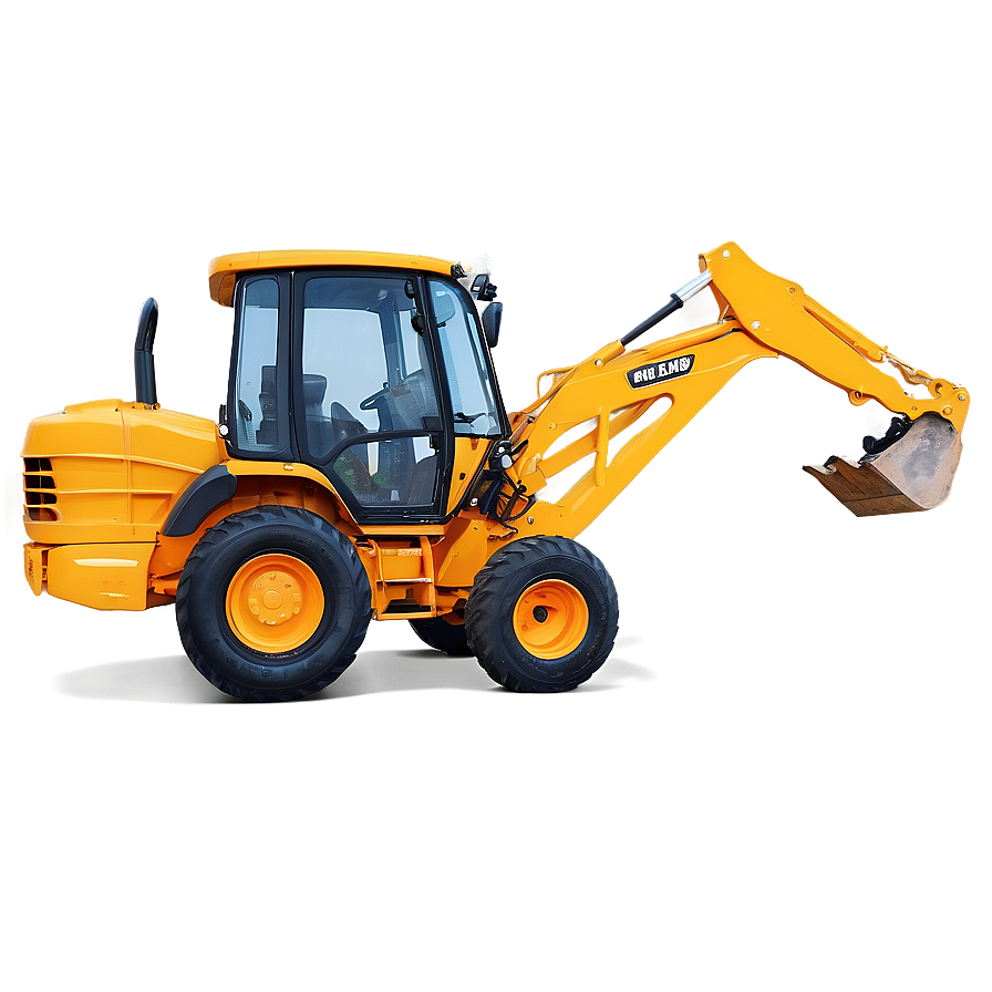 Backhoe Loader With Bucket Png Vdp41 PNG image