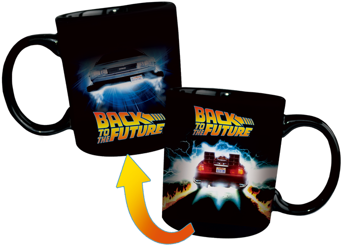 Backtothe Future Heat Change Mug PNG image