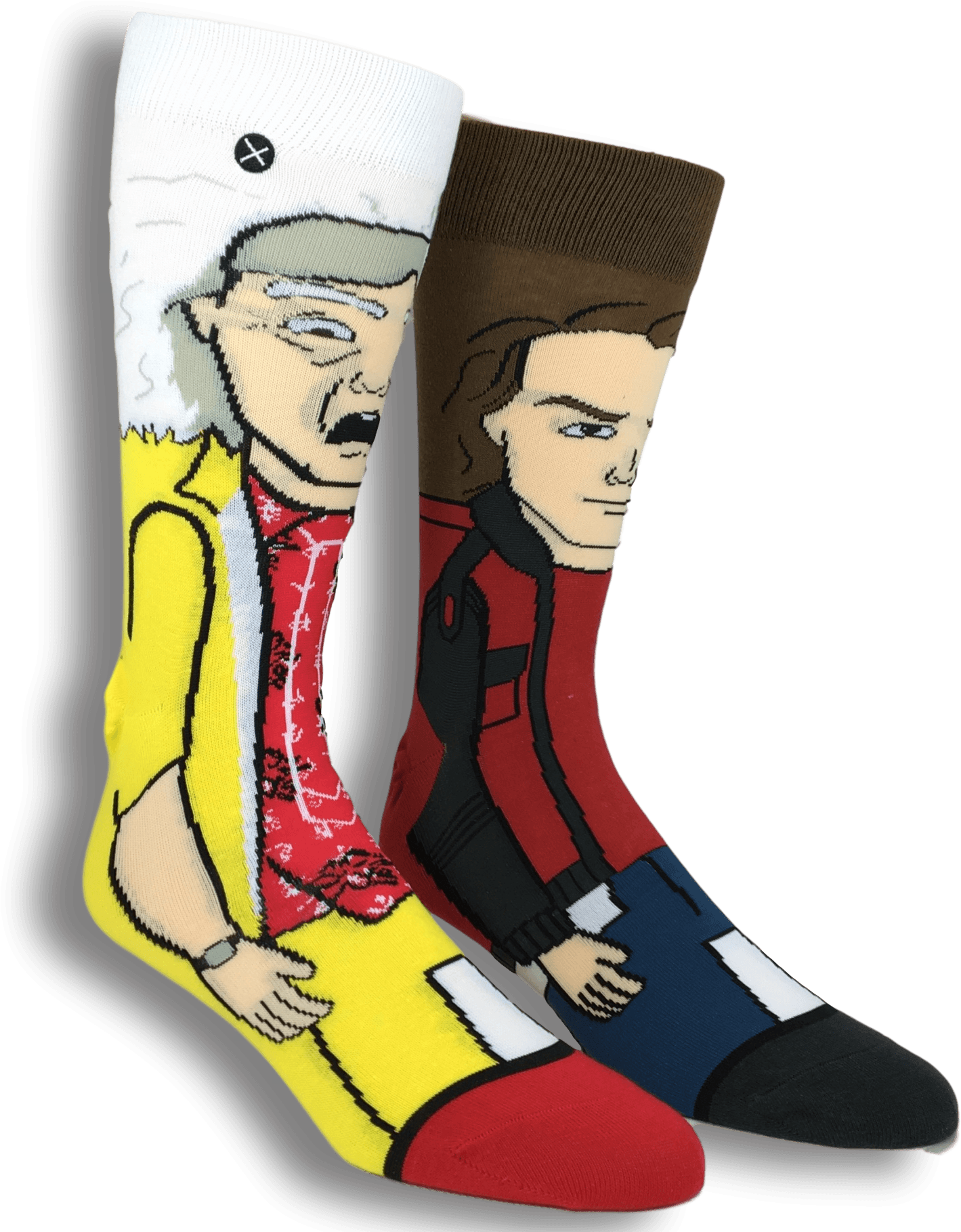 Backtothe Future Themed Socks PNG image