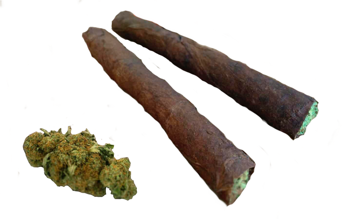 Backwoods Cigarsand Cannabis Buds PNG image