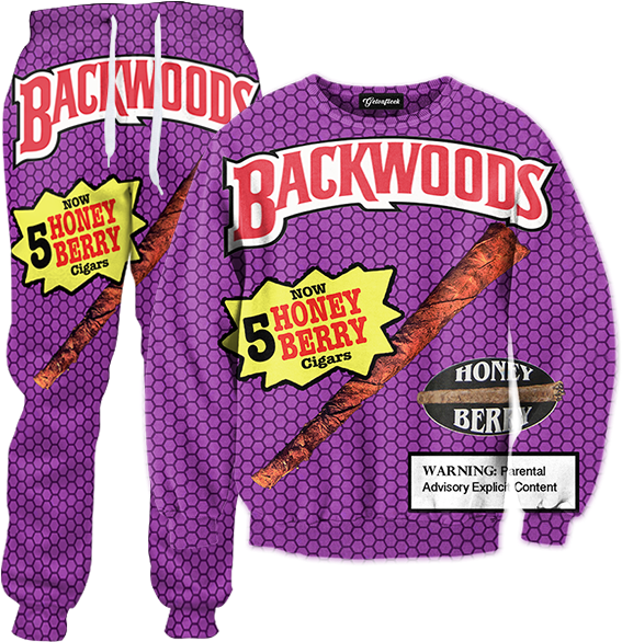 Backwoods Honey Berry Cigar Themed Clothing PNG image