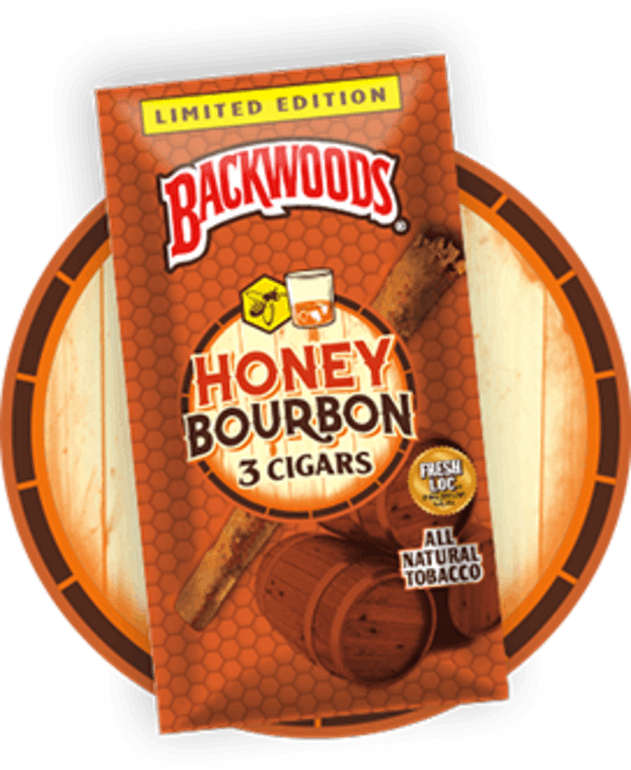Backwoods Honey Bourbon Cigars Limited Edition PNG image