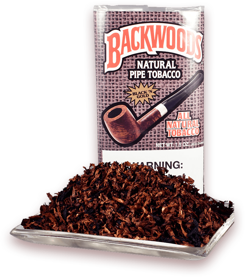 Backwoods Pipe Tobacco Package PNG image